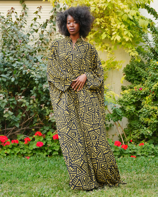 Mandarin Collar Beautiful & Tall Kaftan 93