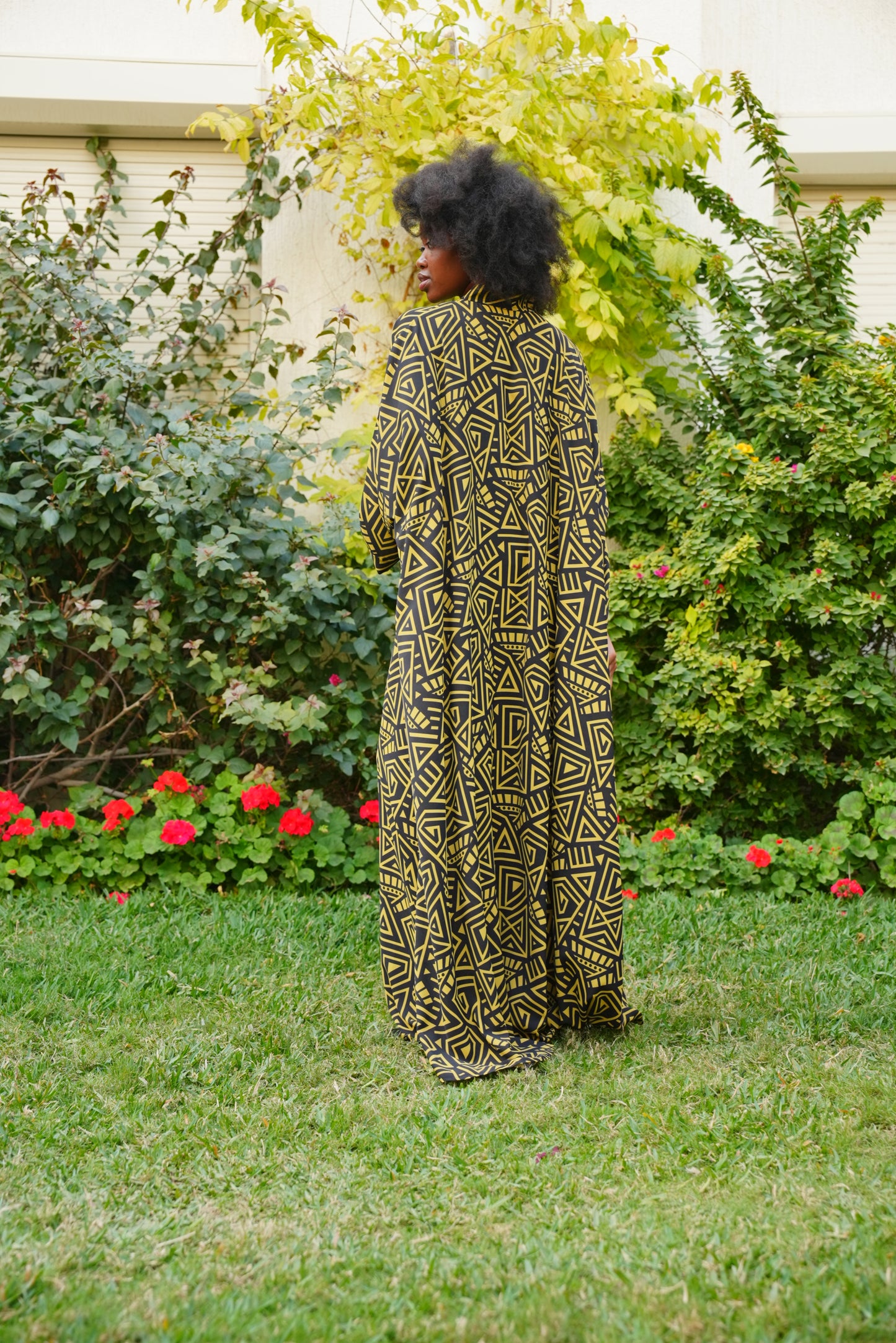 Mandarin Collar Beautiful & Tall Kaftan 93