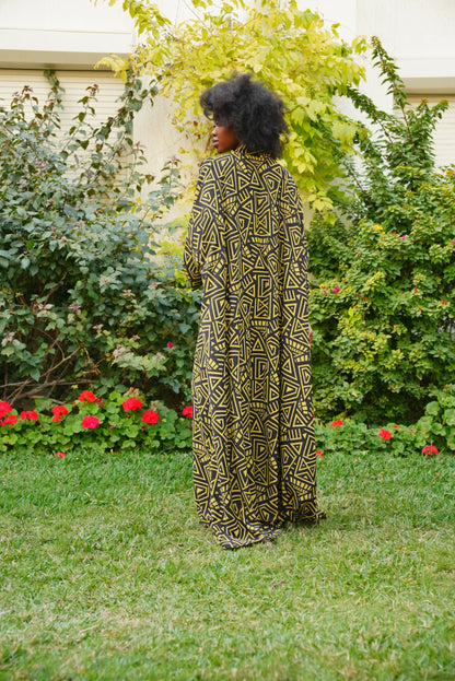 Mandarin Collar Beautiful & Tall Kaftan 93