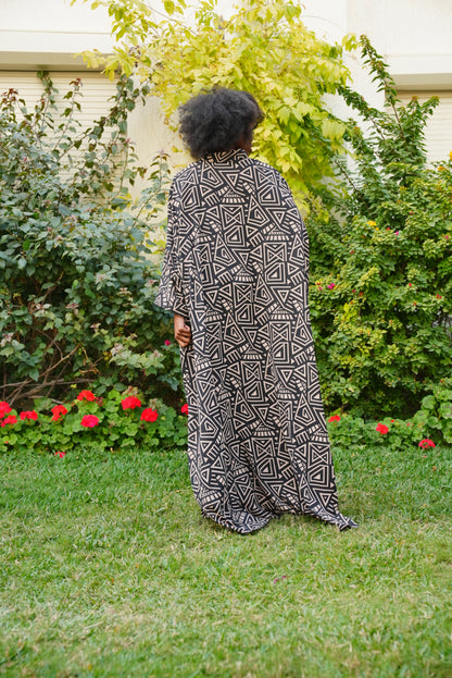 Mandarin Collar Beautiful & Tall Kaftan 100