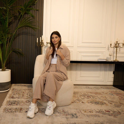 Beige Women's Set