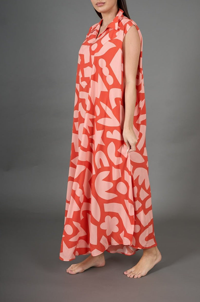 Effortless Style, All Day Long: Sleeveless Kaftan