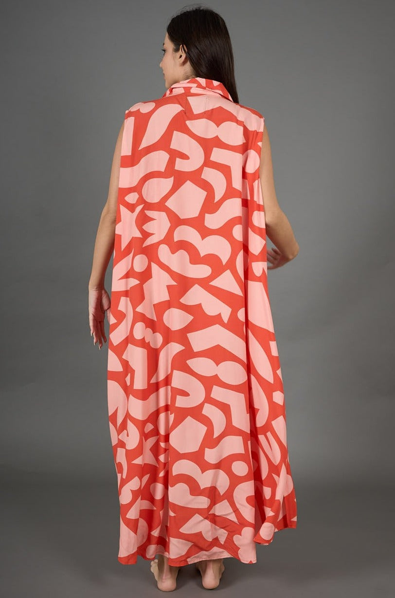 Effortless Style, All Day Long: Sleeveless Kaftan