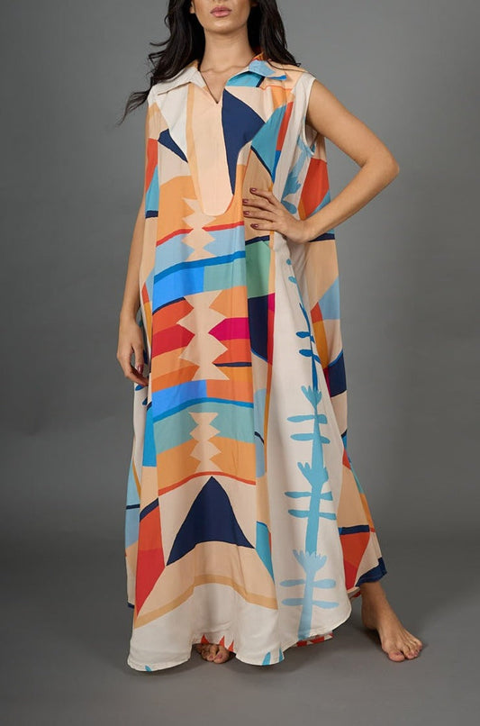 Effortlessly Chic, Effortlessly You: Sleeveless Kaftan