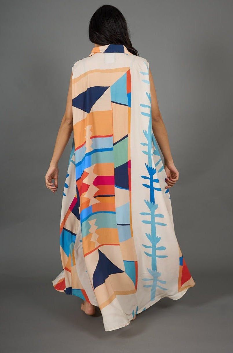 Effortlessly Chic, Effortlessly You: Sleeveless Kaftan