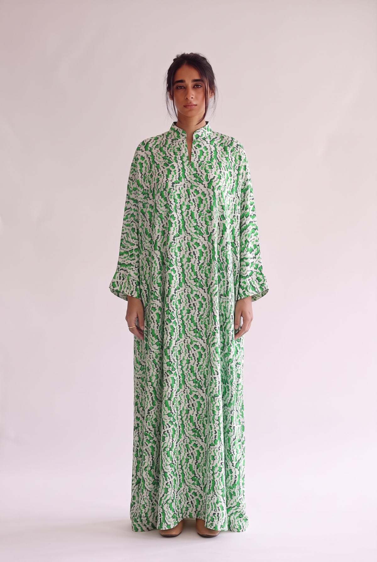 Chinese Shirt Collar Beautiful & Tall Kaftan 307