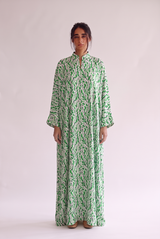 Chinese Shirt Collar Beautiful & Tall Kaftan 307