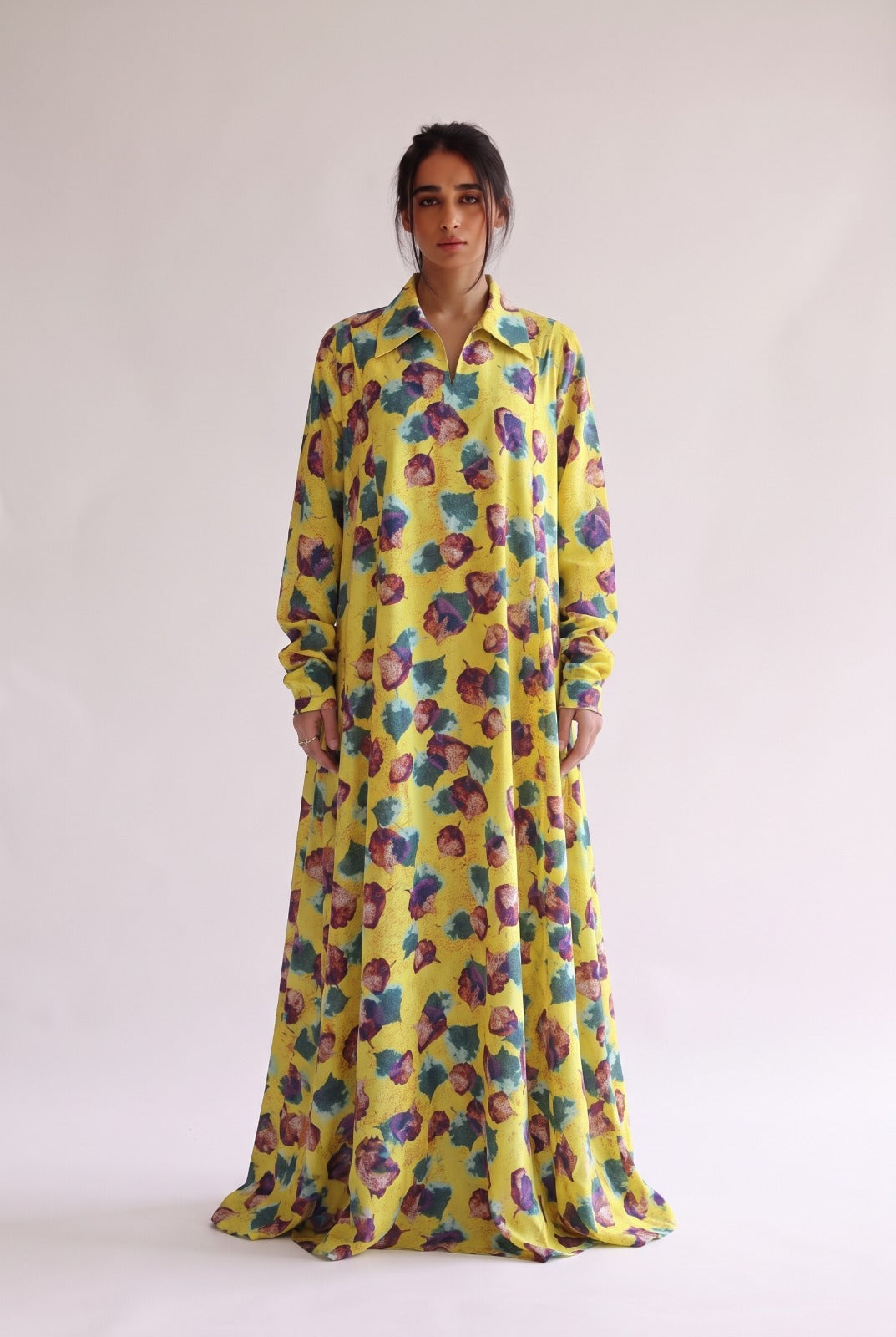 Flow A-Line cotton kaftan 11