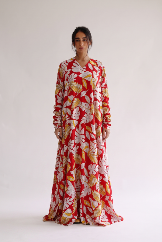Flow A-Line cotton kaftan 2