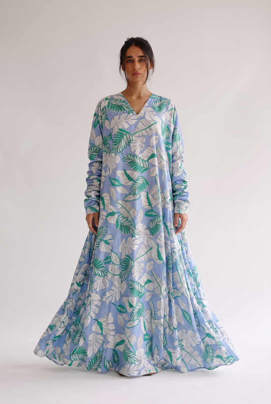 Flow A-Line cotton kaftan 5