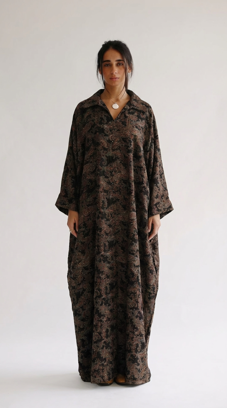 Soft Wool Winter Kaftan 17